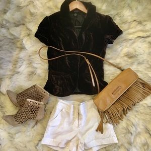 Stunning Arden B velvet top.